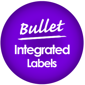 Bullet integrated labels