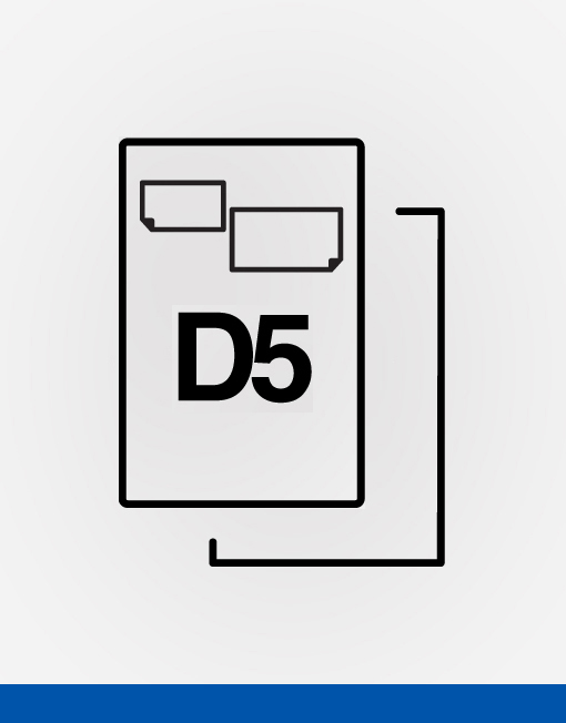 D5 Double integrated labels