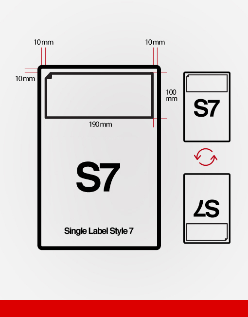 S7 single integrated labels 1