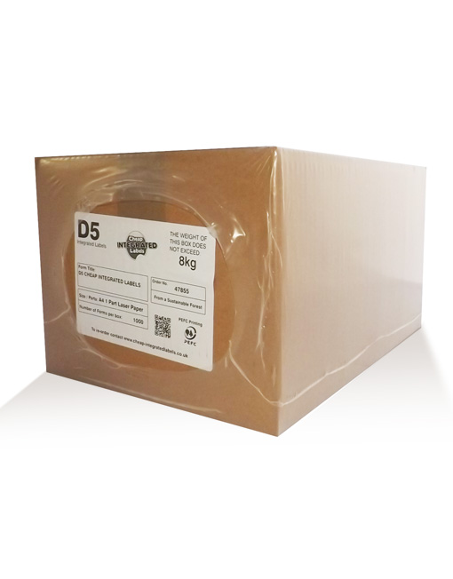 D5 DOUBLE INTEGRATED LABELS BOX