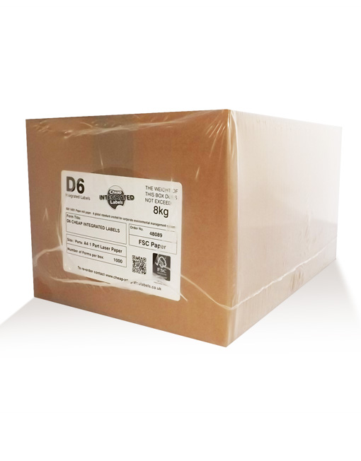 D6 DOUBLE INTEGRATED LABELS BOX