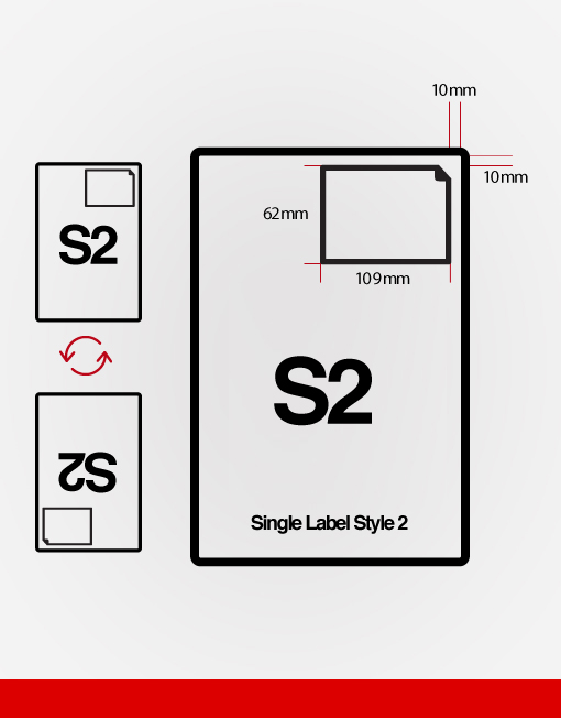 S2 Single integrated labels dimension