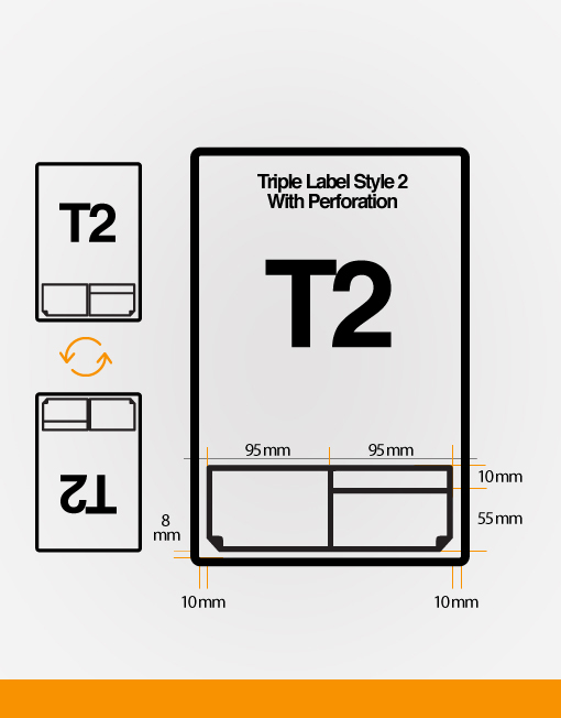 T2 Triple integrated labels dimension