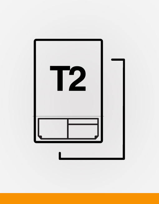 T2 Triple integrated labels