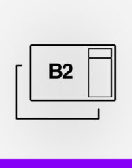 B2 Bullet integrated labels