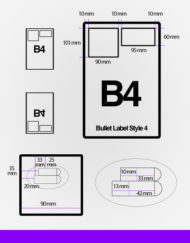 B4 Bullet integrated labels Linnworks returns label image